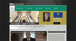 Desktop Screenshot of isellmdhomes.com